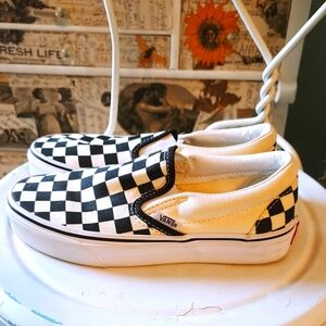 Vans Classic Checkered Slip Ons